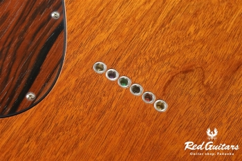 Grain Arched – Hard Rock Maple TOP / Honduras Mahogany Jacaranda - Natural